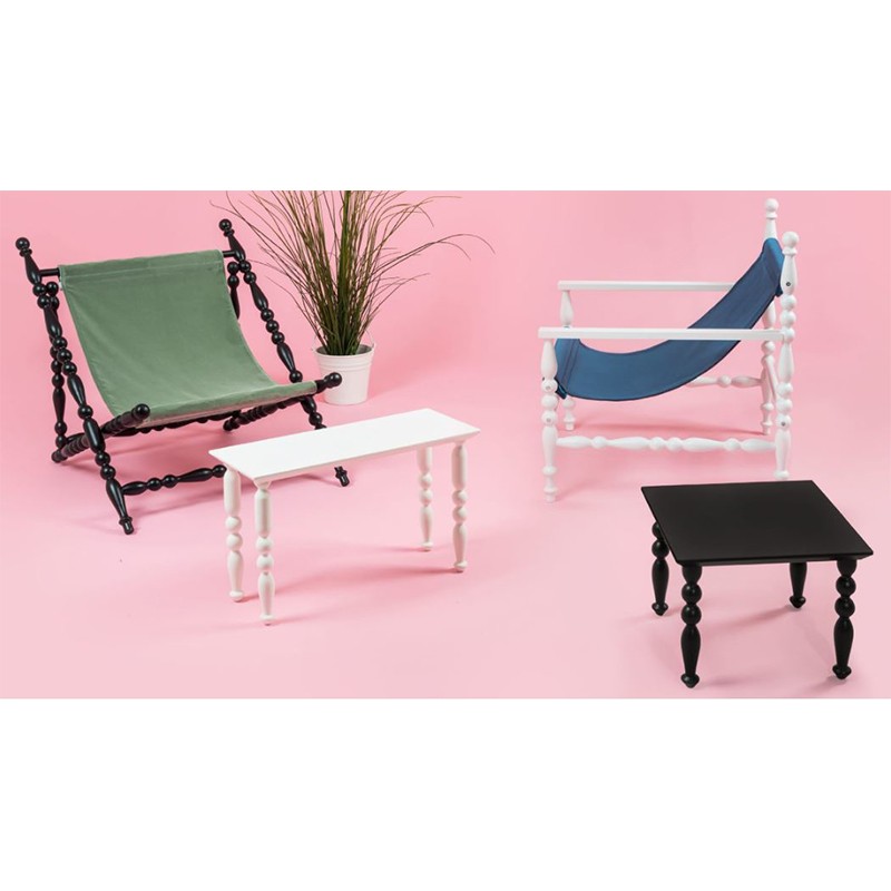 Heritage Coffee Table Rectangular White  - Seletti 