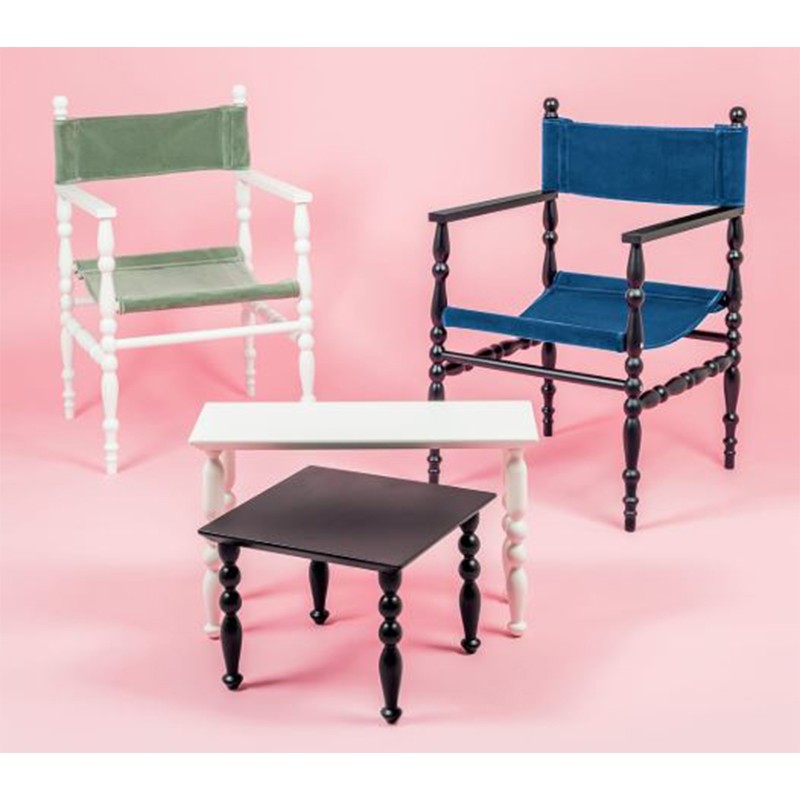 Heritage Coffee Table Square white  - Seletti 