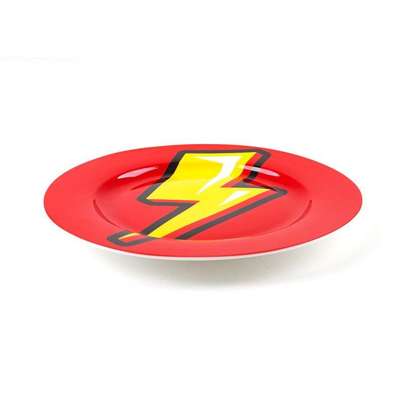 Porcelain Plate Flash  - Seletti 