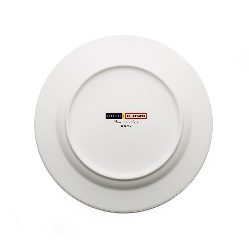 Porcelain Plate Typewriter  - Seletti 