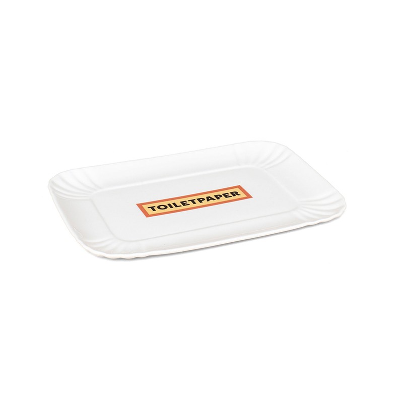 Toiletpaper for Estetico Quotidiano The Medium Tray Seletti