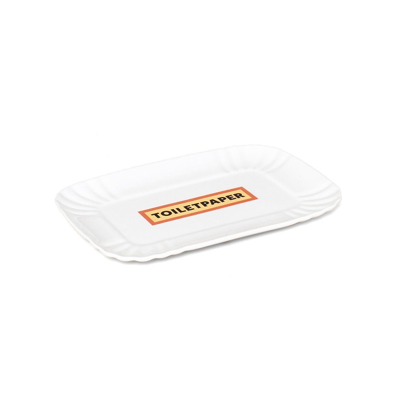 Toiletpaper for Estetico Quotidiano The Small Tray Seletti