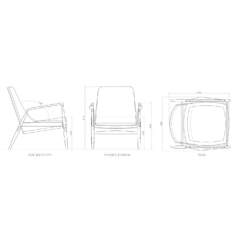 Slow Down Armchair  - Conifur 