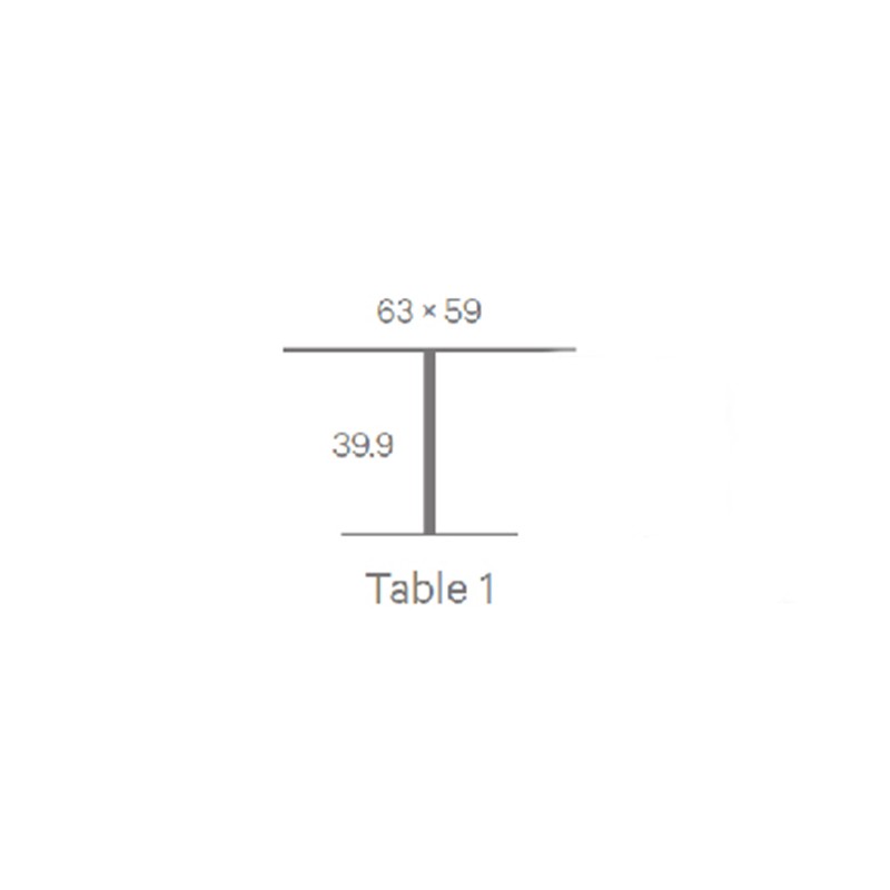 Galet n1 Side Table  - Matiere Grise 