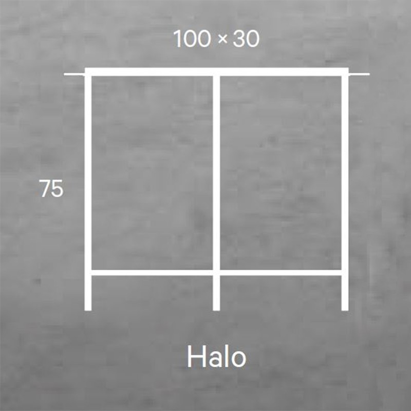 Halo Console Table  - Matiere Grise 