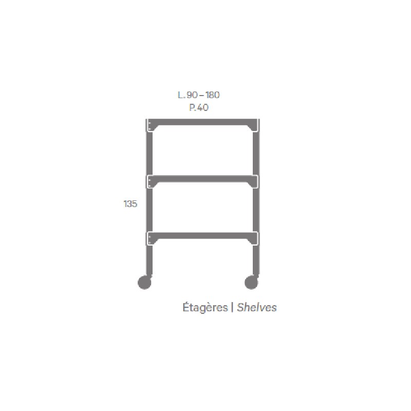 Hegoa Shelf  - Matiere Grise 