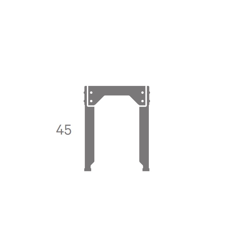Hegoa Stool  - Matiere Grise 
