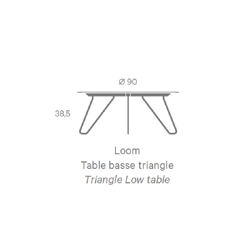 Loom Coffee Table  - Matiere Grise 