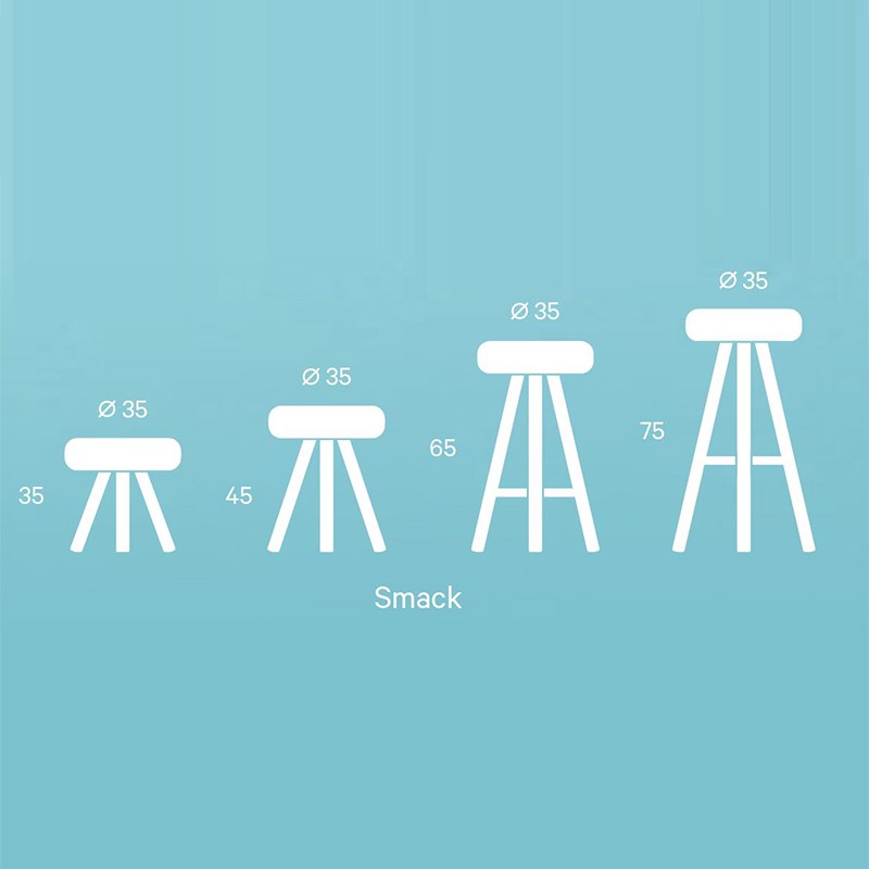 Smack Stool  - Matiere Grise 