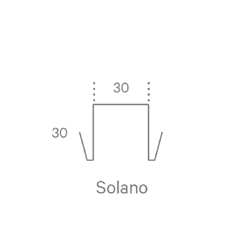 Solano Side Table  - Matiere Grise 