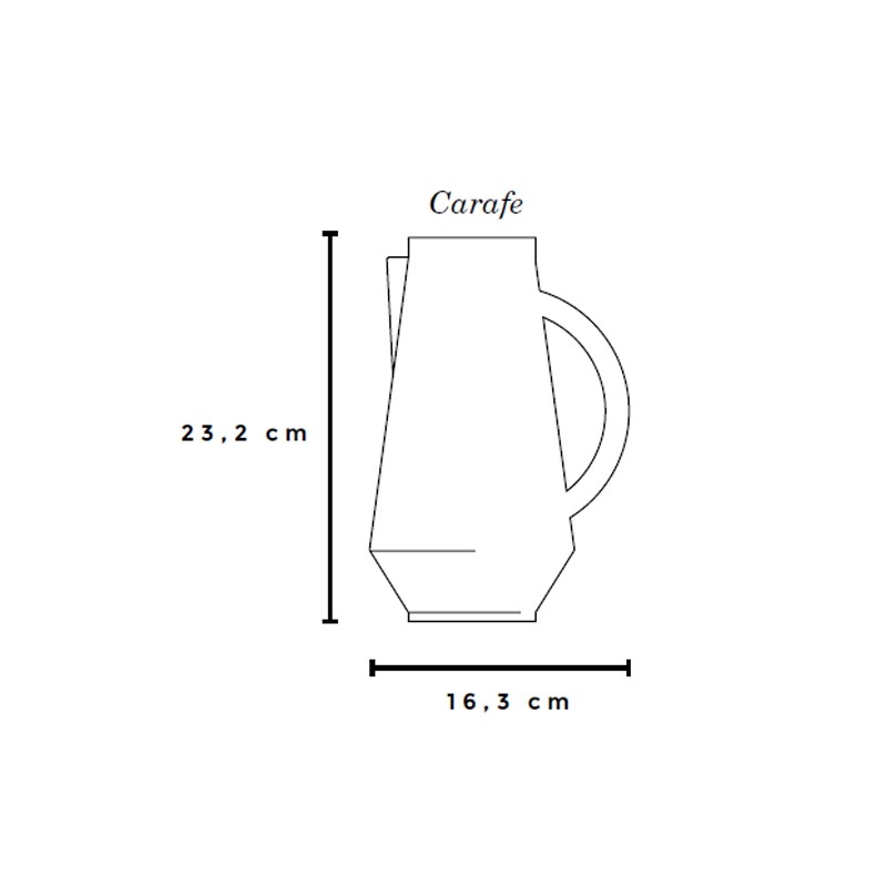 Unison Ceramic Carafe  - Schneid 