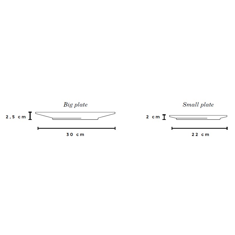 Unison Ceramic Plate  - Schneid 