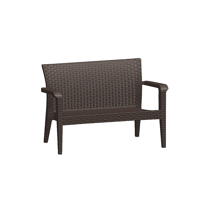 Alaska Rattan Lounge Set Rainbow Outdoor