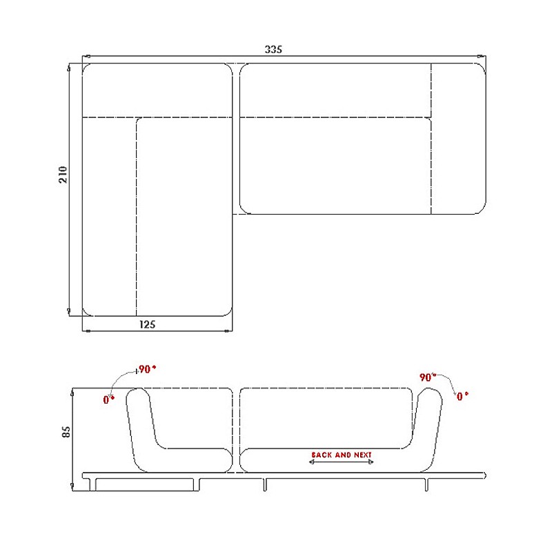 5 Mart Corner Sofa  - Seyran 