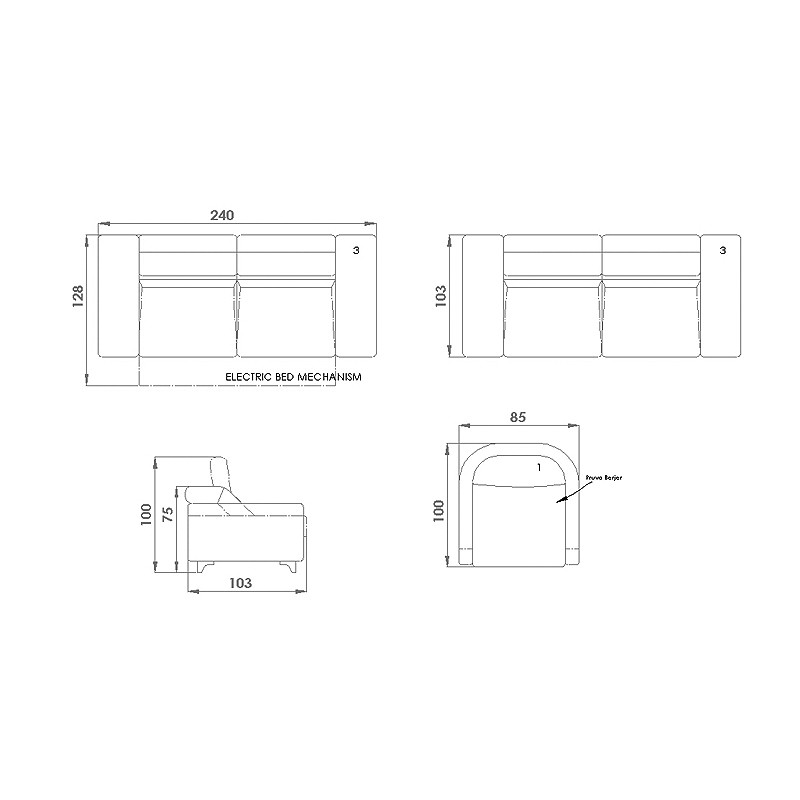 Hazar Living Room Set  - Seyran 