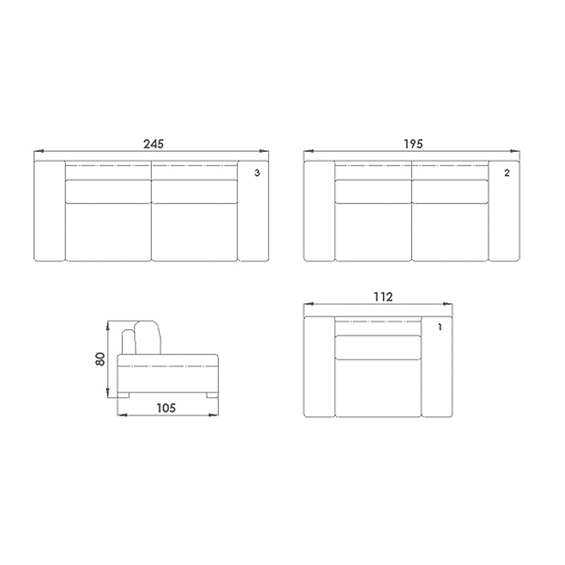 Living Room Sets 1  - Seyran 