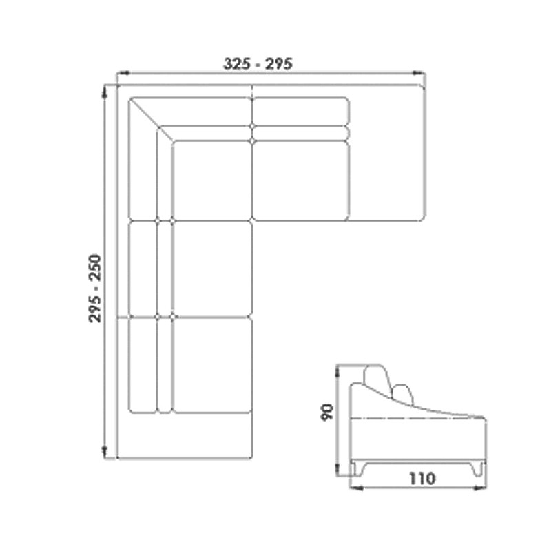Slide Corner Sofa  - Seyran 