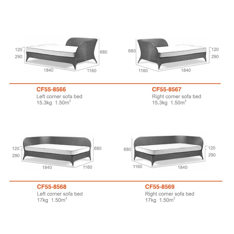 CF55 Corner Sofa  - Mr Dream 
