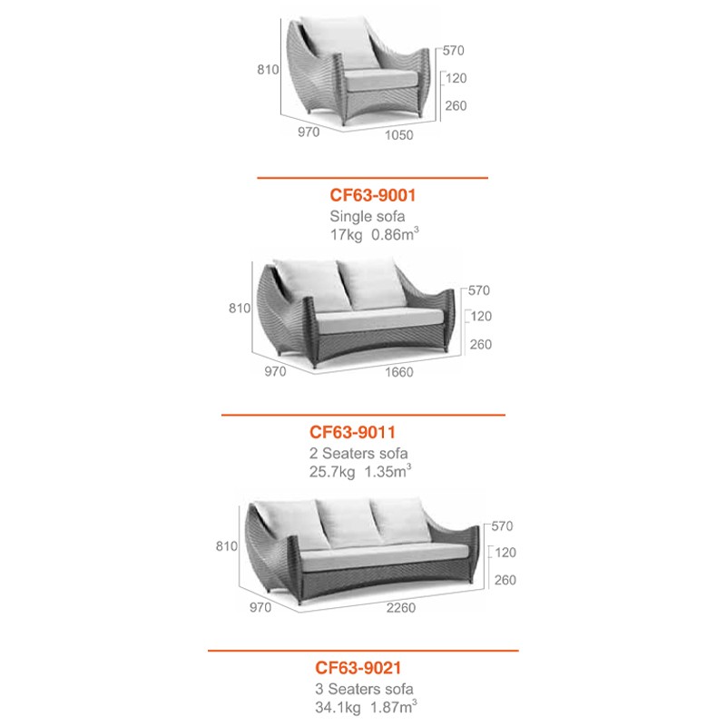 CF63 Sofa Set  - Mr Dream 