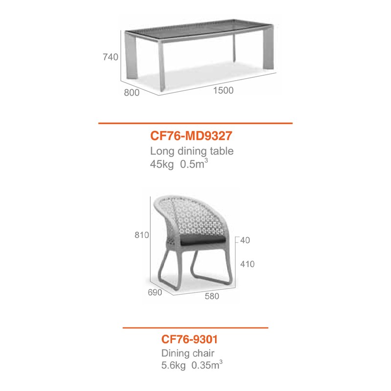 CF76 Dining Set  - Mr Dream 