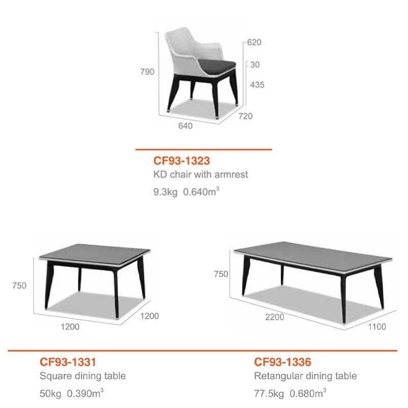 CF93 Dining Set  - Mr Dream 