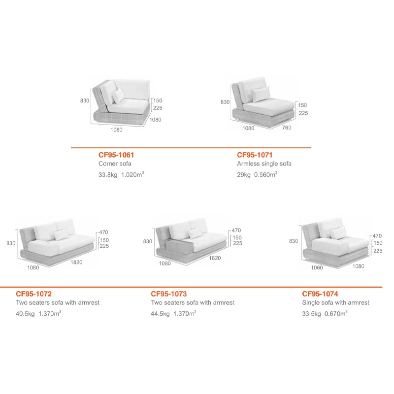 CF95 Modular Sofa  - Mr Dream 
