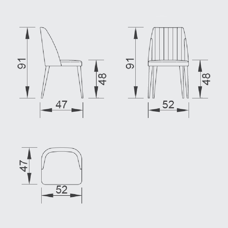 Aston Chair  - Saloni 