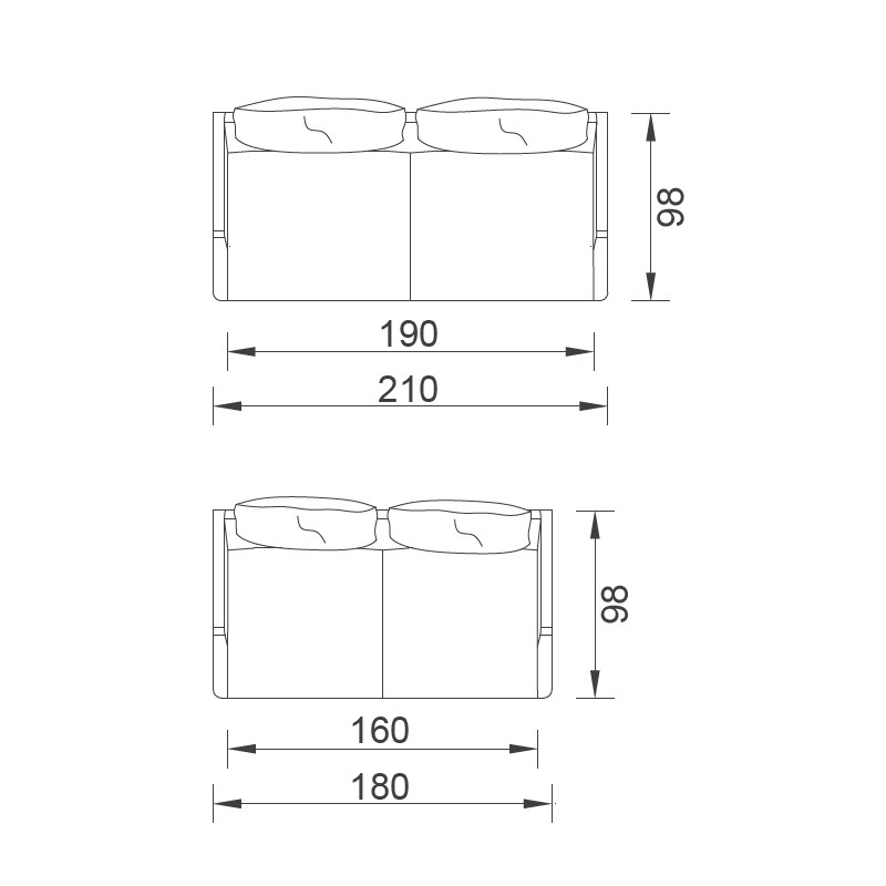 Cape Town Seat Set  - Saloni 