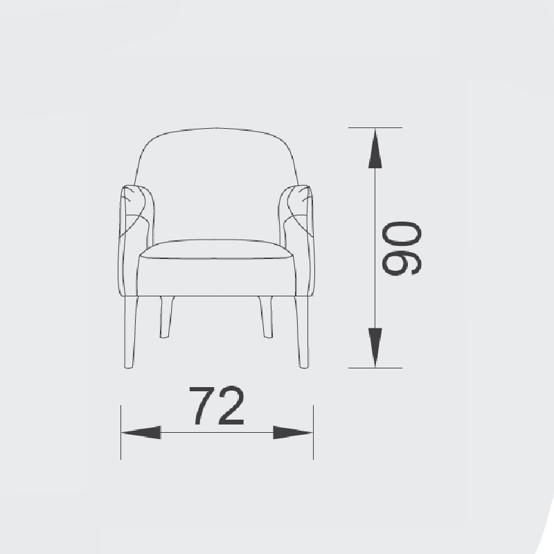 Capella Armchair  - Saloni 