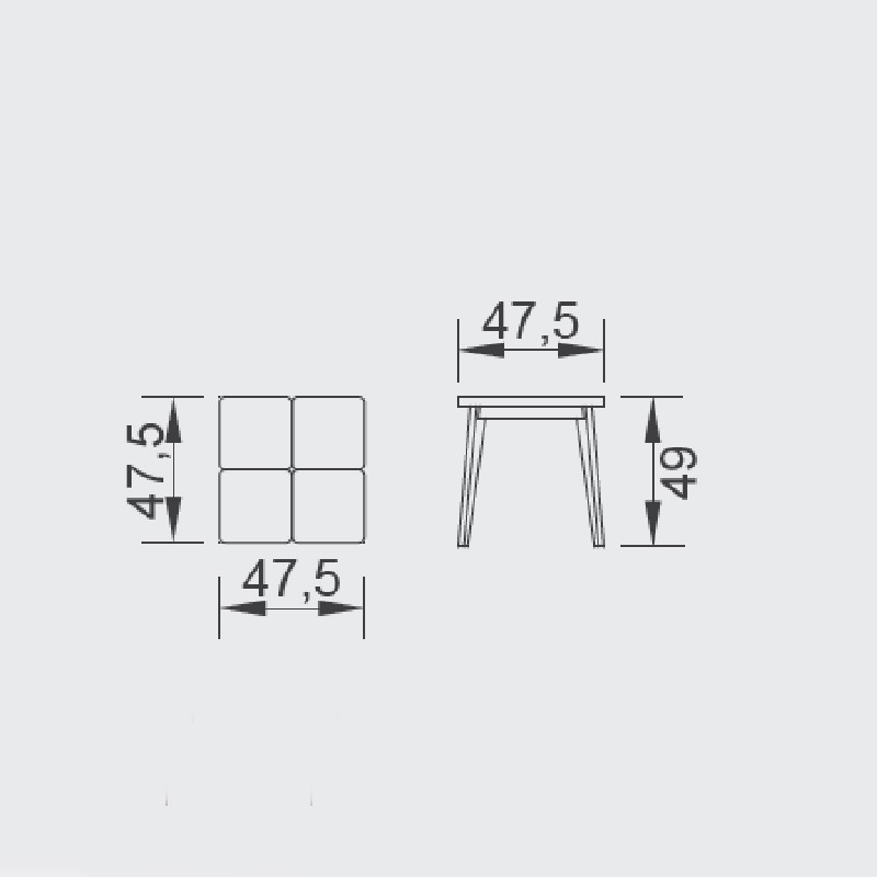 Esteve Side Table  - Saloni 