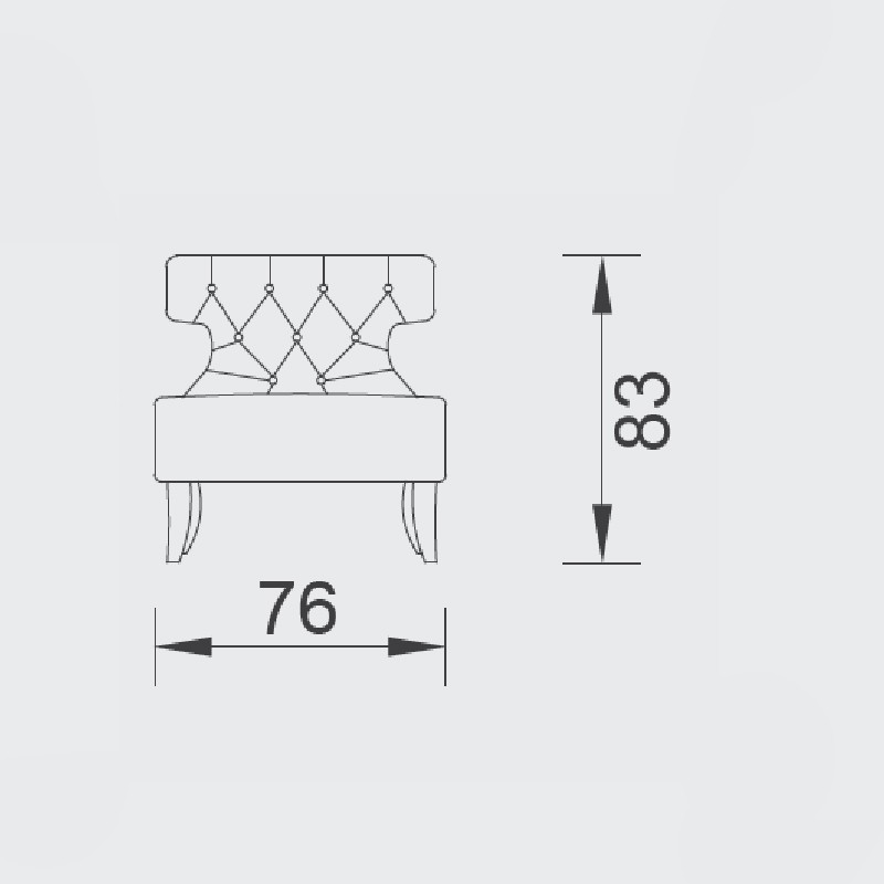 Genova Armchair Chair  - Saloni 