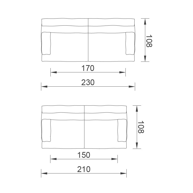 Havana Seat Set  - Saloni 