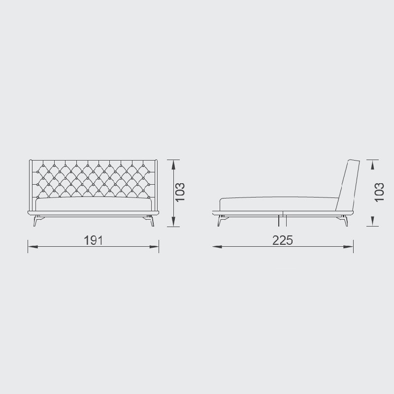 Lazio Bed  - Saloni 
