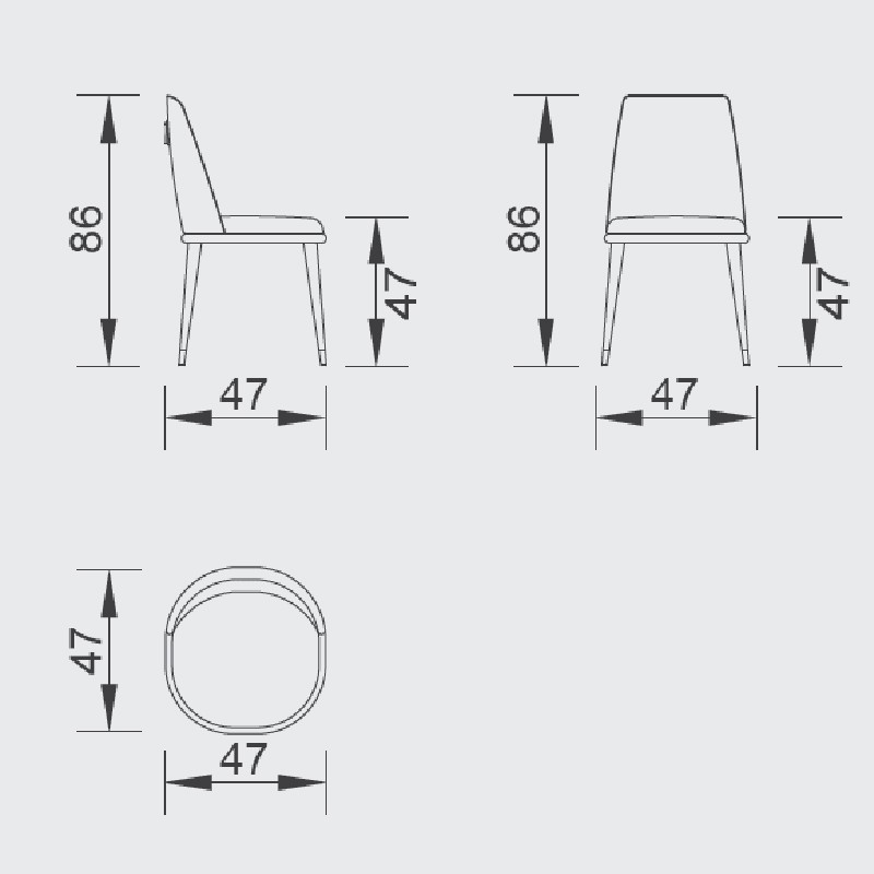 Loop Chair  - Saloni 
