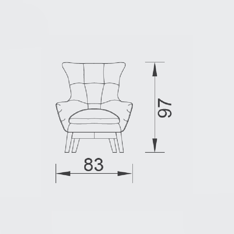 Maserati Armchair  - Saloni 