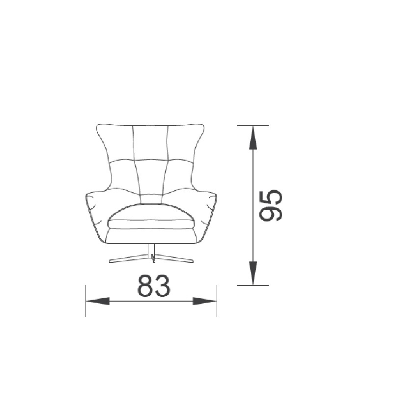 Maserati Metal Armchair  - Saloni 