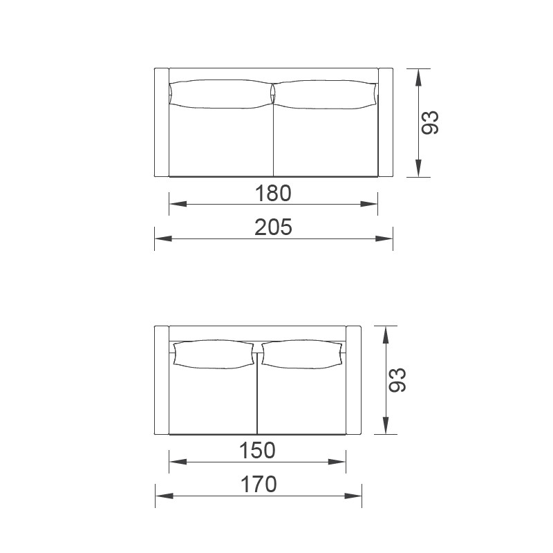 Metropol Seat Set  - Saloni 