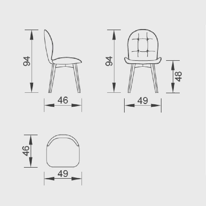 Moi Chair  - Saloni 