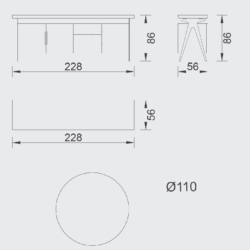 Natura Console Table  - Saloni 