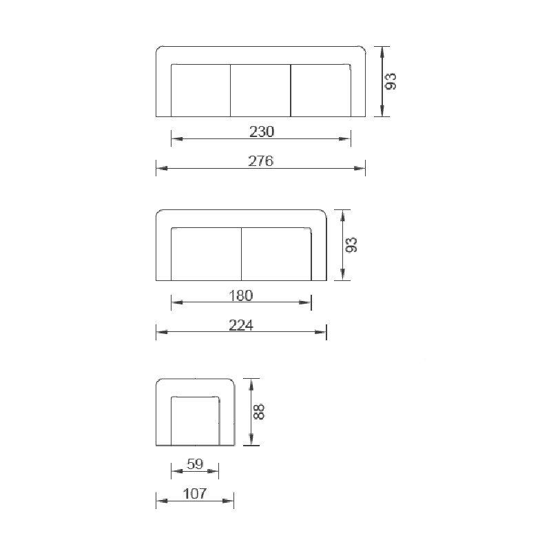Opera Seat Set  - Saloni 