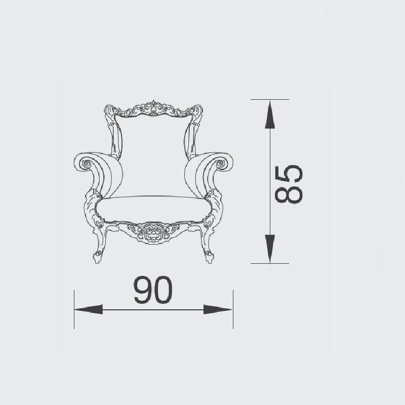 Picasso Armchair  - Saloni 