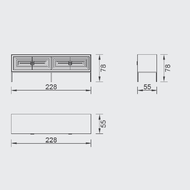 Stella Console Table  - Saloni 