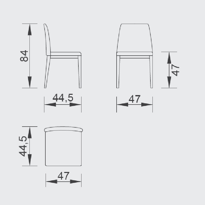 Stockholm Chair  - Saloni 