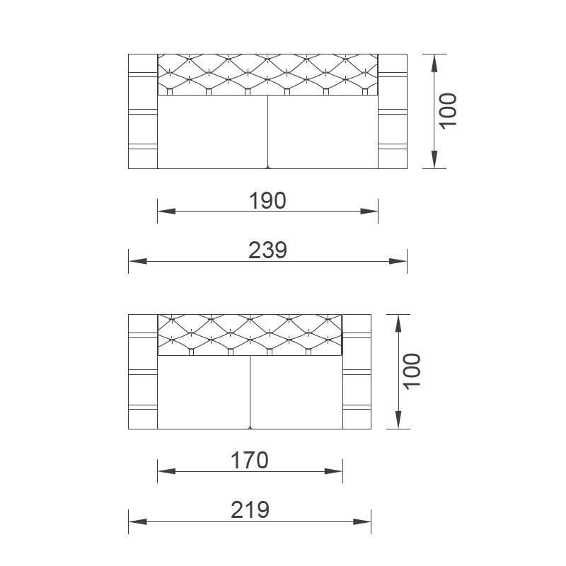 Valentino Seat Set  - Saloni 