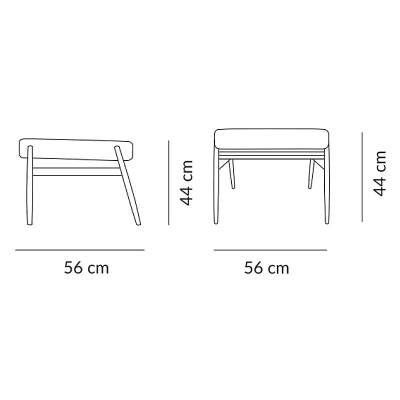 Fox Footrest  - 366 Concept 