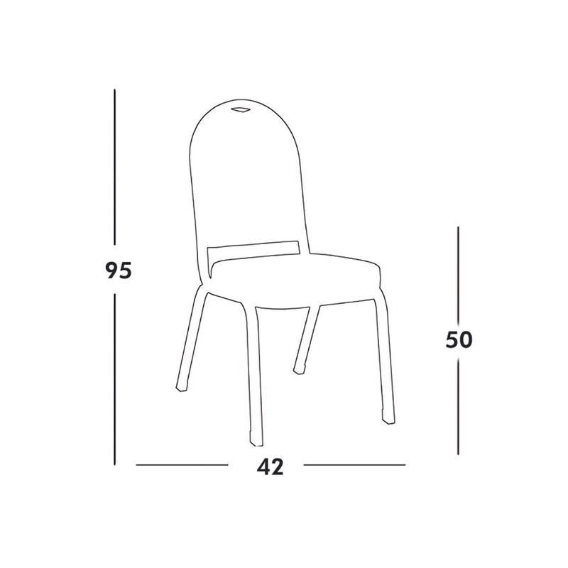 Es 131 Metal Chair  - Fatih Yildiz 