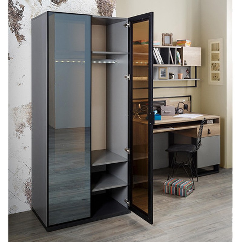 Bolera 2 Doors Kids & Teenager Room Wardrobe Ider