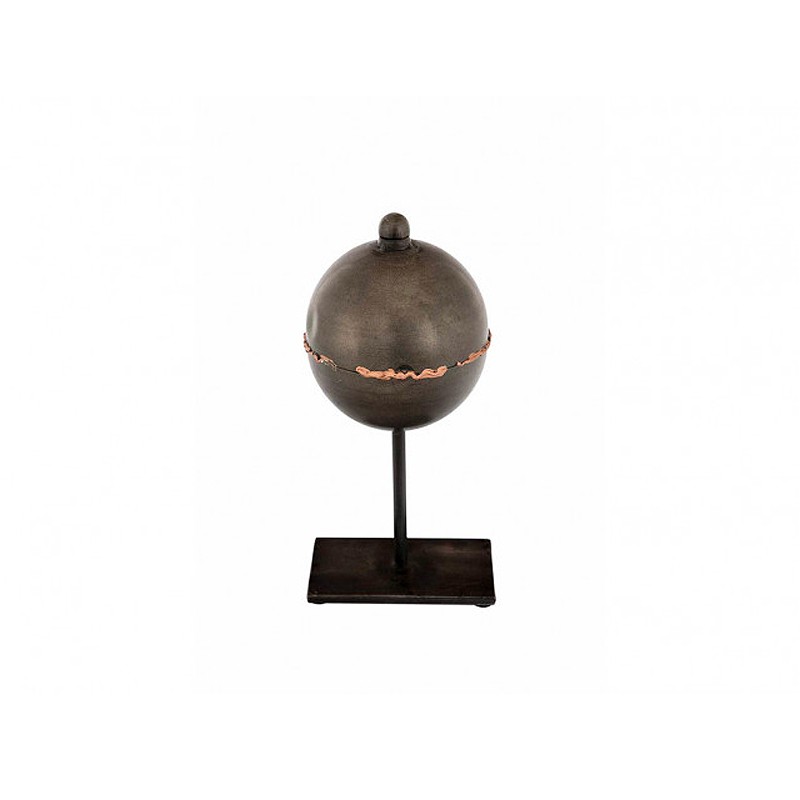 Lux Dark Metal Leg Sphere Decor A Ak EU0051 Ider