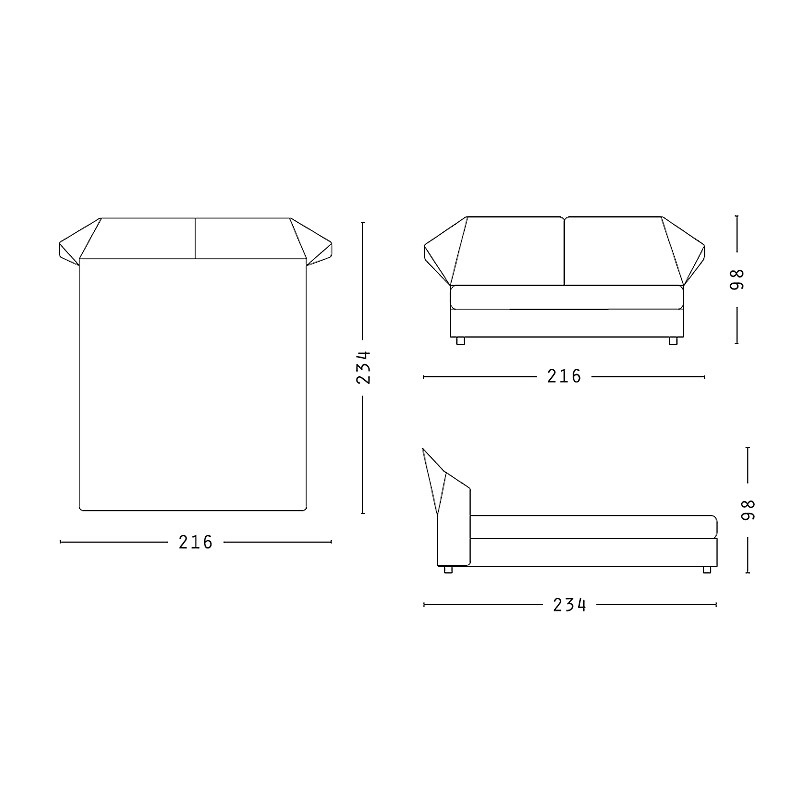 Jill Bed  - Ivano Redaelli 