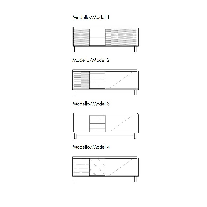 Mix Appeal Sideboards  - Ivano Redaelli 